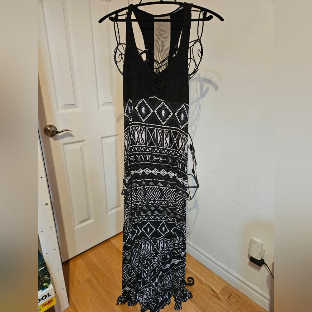 Tribal‎ Maxi Halter Dress